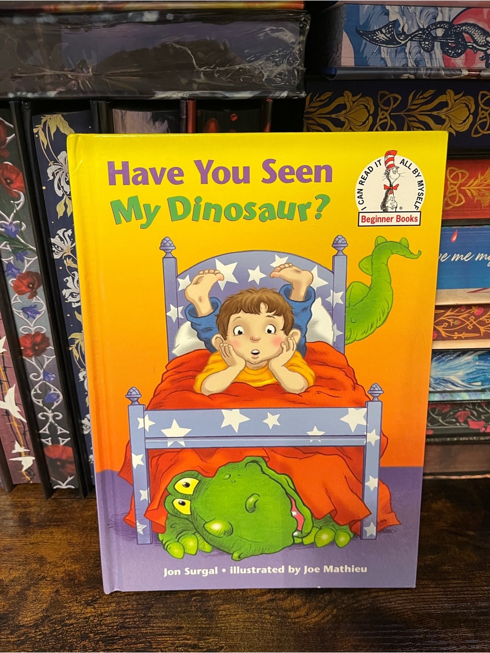 Have You Seen My Dinosaur? - Bright Yellow & Orange Children's Book